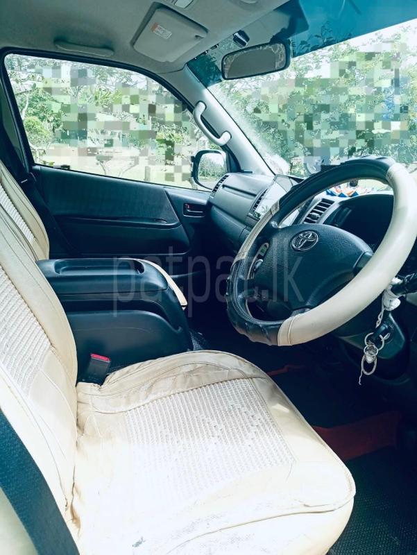 Toyota Hiace 2013 - பயன்படுத்தப்பட்டது வேன் sale in Sri Lanka - patpat.lk