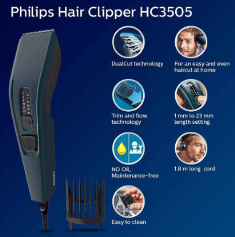 Philips Hair Clipper HC3505/15