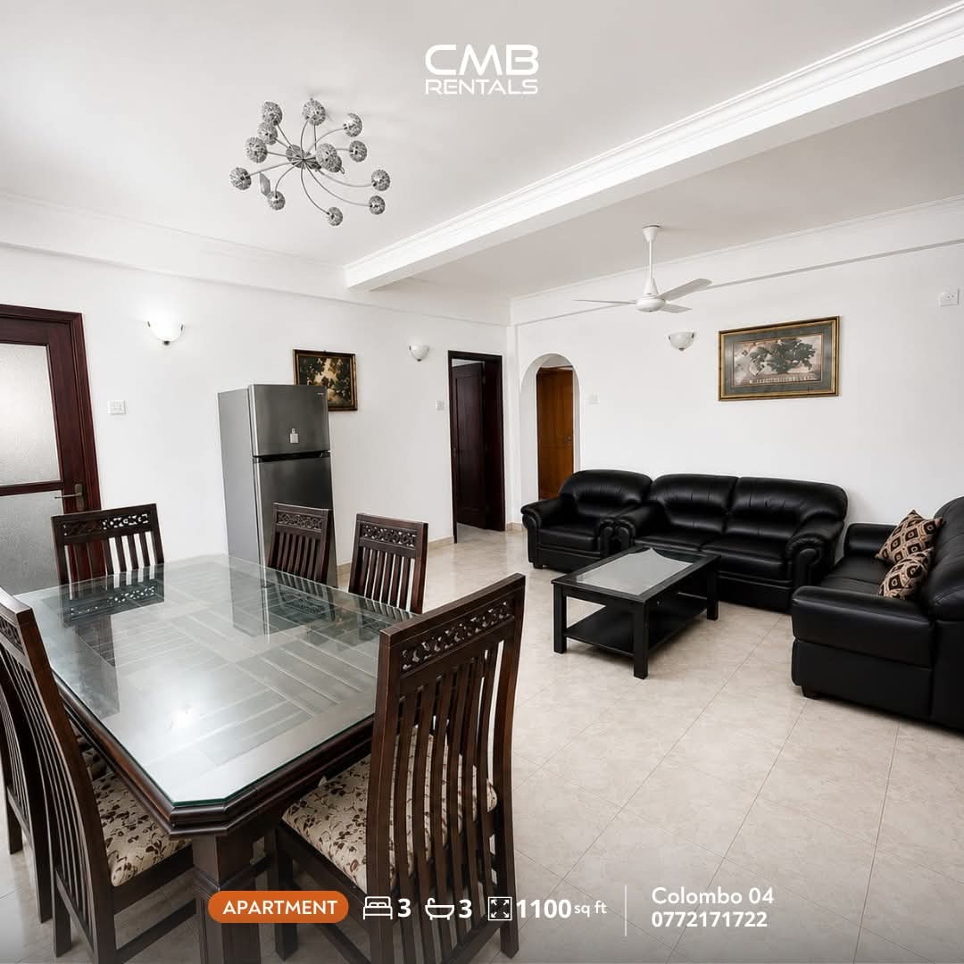 Luxury Apartment for Rent in Bambalapitiya (Colombo 04)