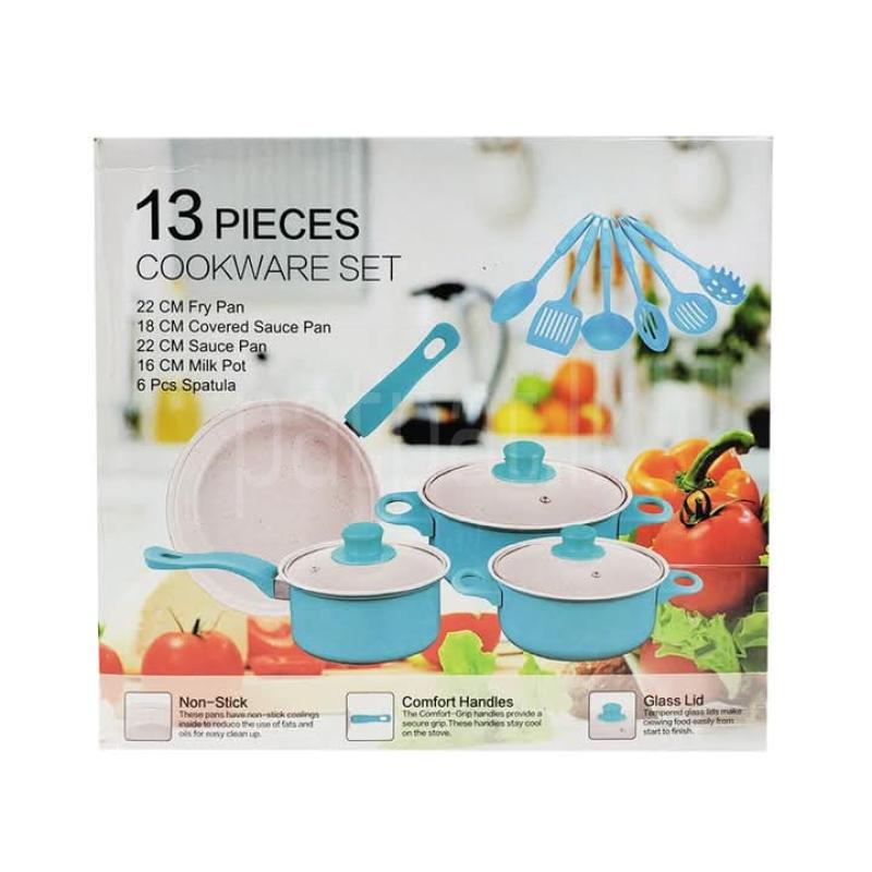 13 Pieces Cookware Set