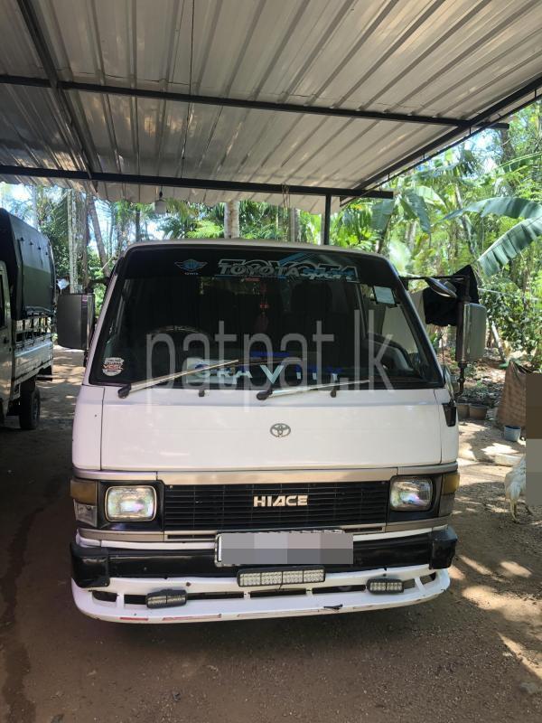Toyota Hiace 1986 - Used Van sale in Sri Lanka - patpat.lk