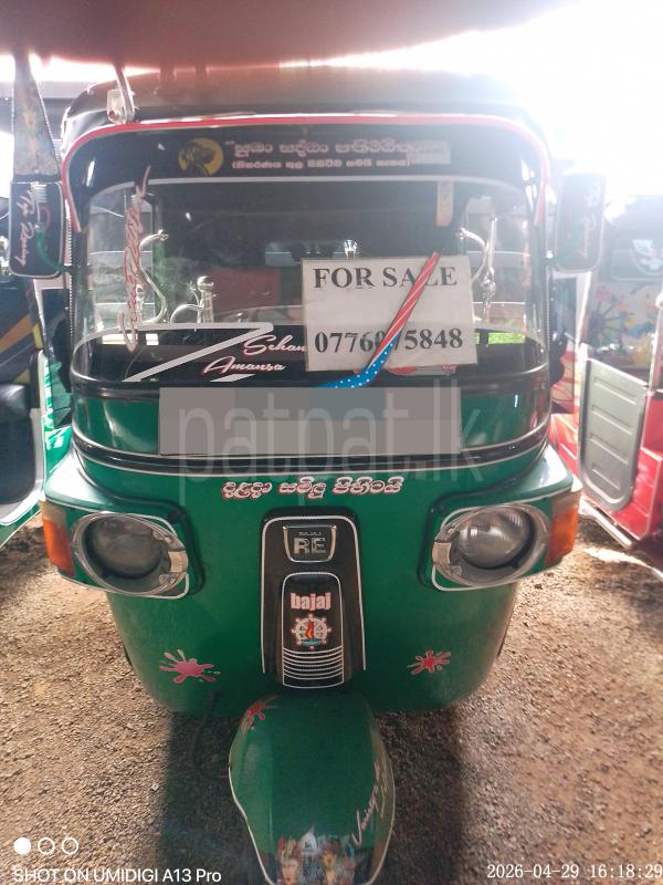 Bajaj Three Wheel 2012 - பயன்படுத்தப்பட்டது முச்சக்கர வண்டி sale in Sri Lanka - patpat.lk