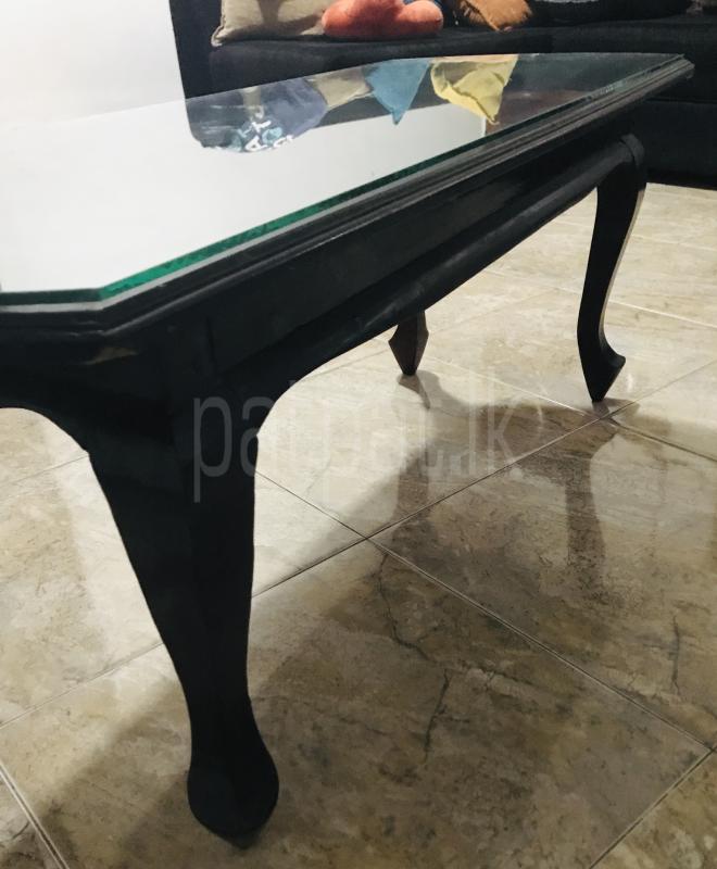 Coffee Table with Glass