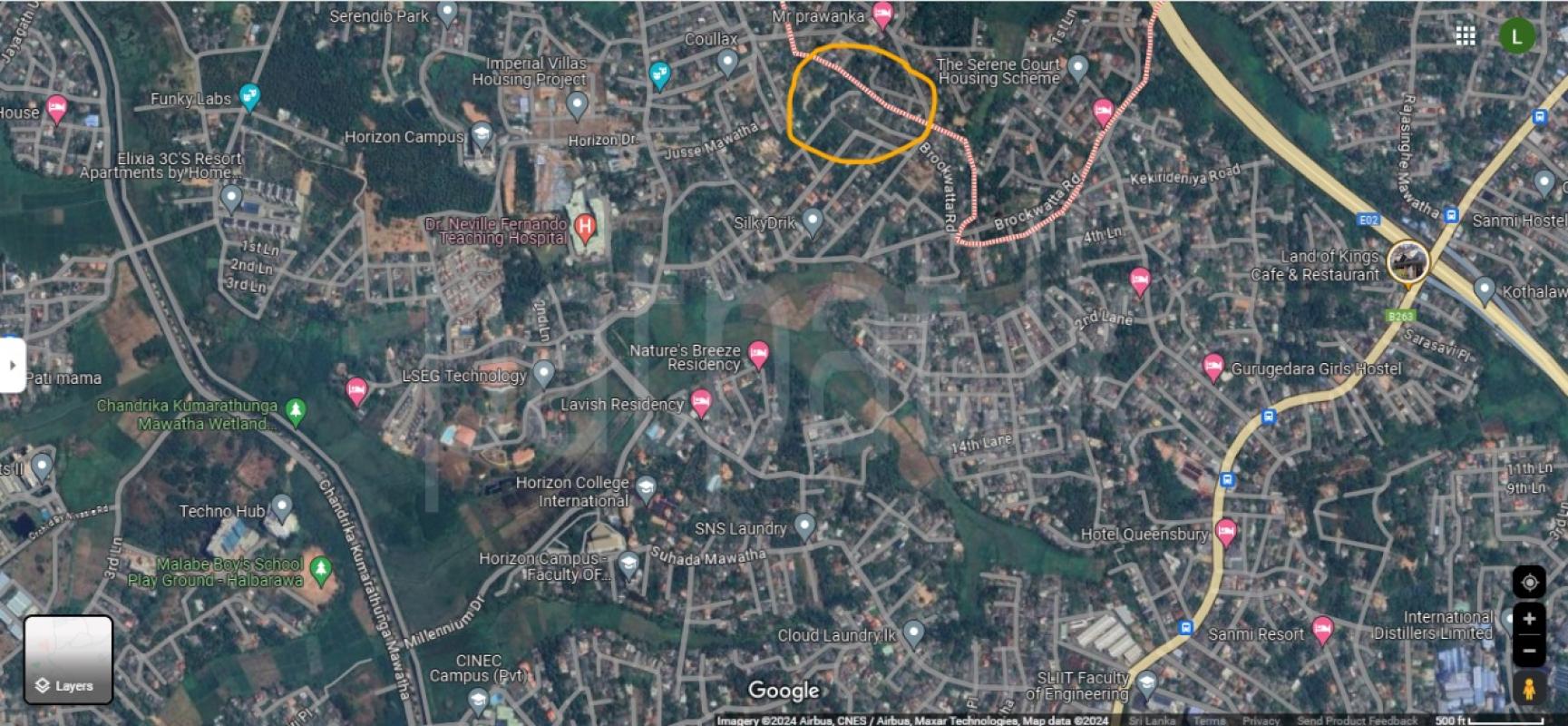 Residential Land for Sale in Malabe