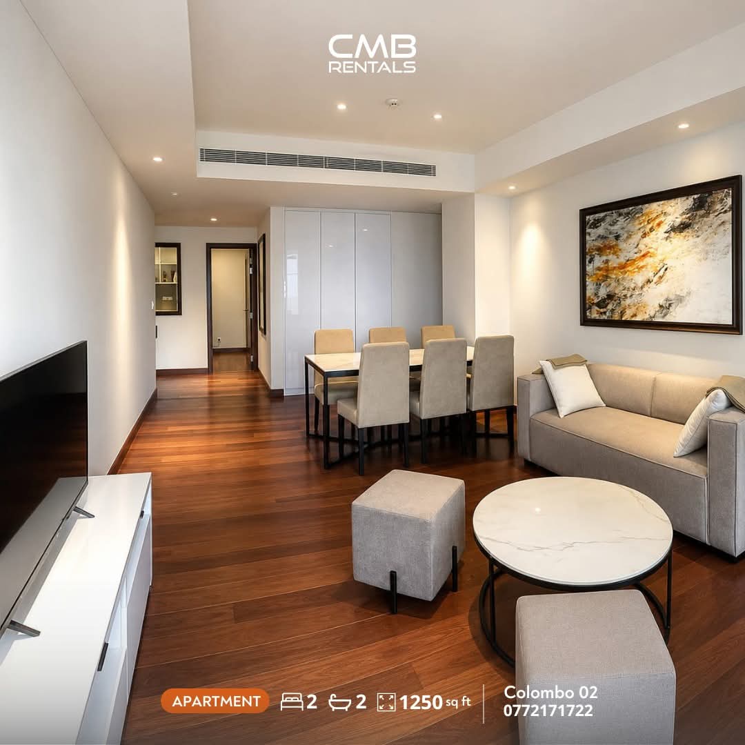 Luxury Apartment for Rent in Slave Island (Colombo 02)