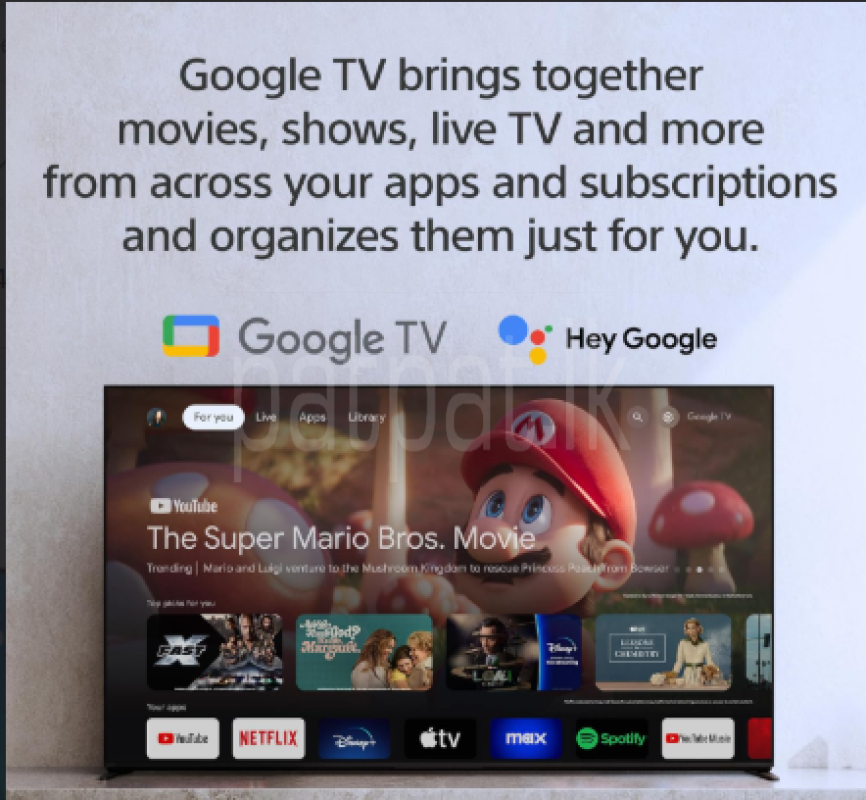 Sony BRAVIA 3 55" LED 4K HDR Google TV