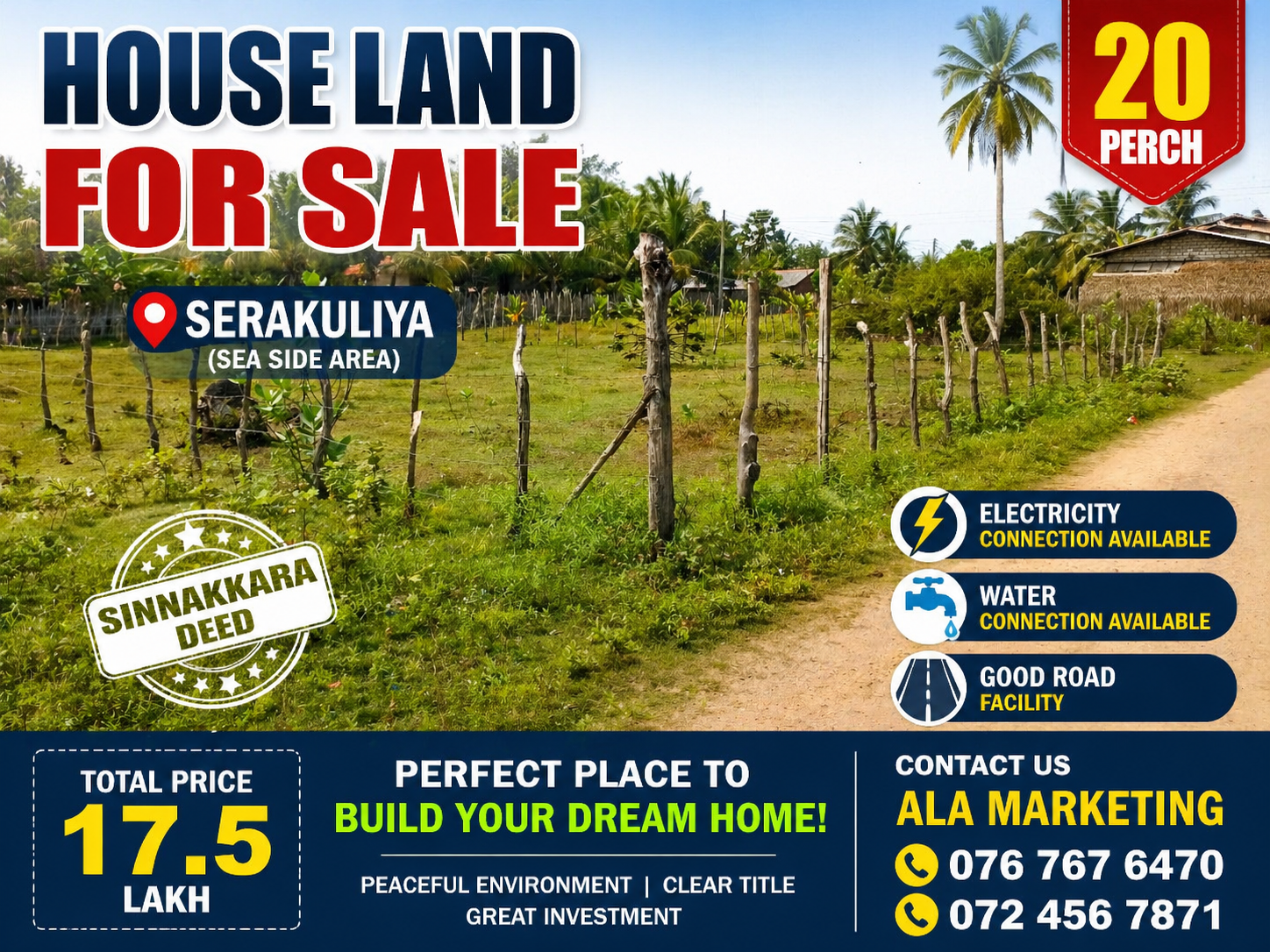 Residential Land for Sale in Puttalam ads-image-1