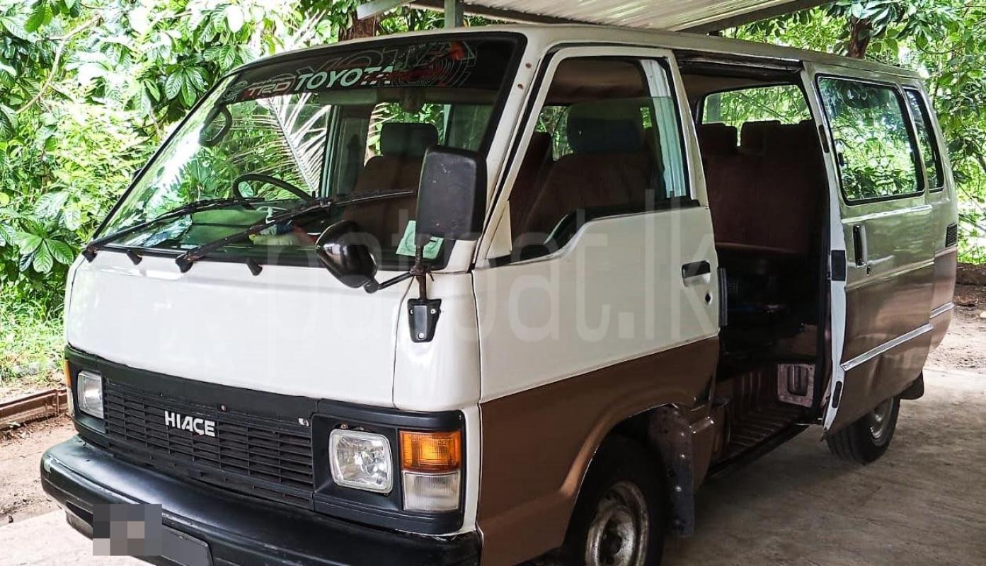 Toyota Hiace 1985 - Used Van sale in Sri Lanka - patpat.lk