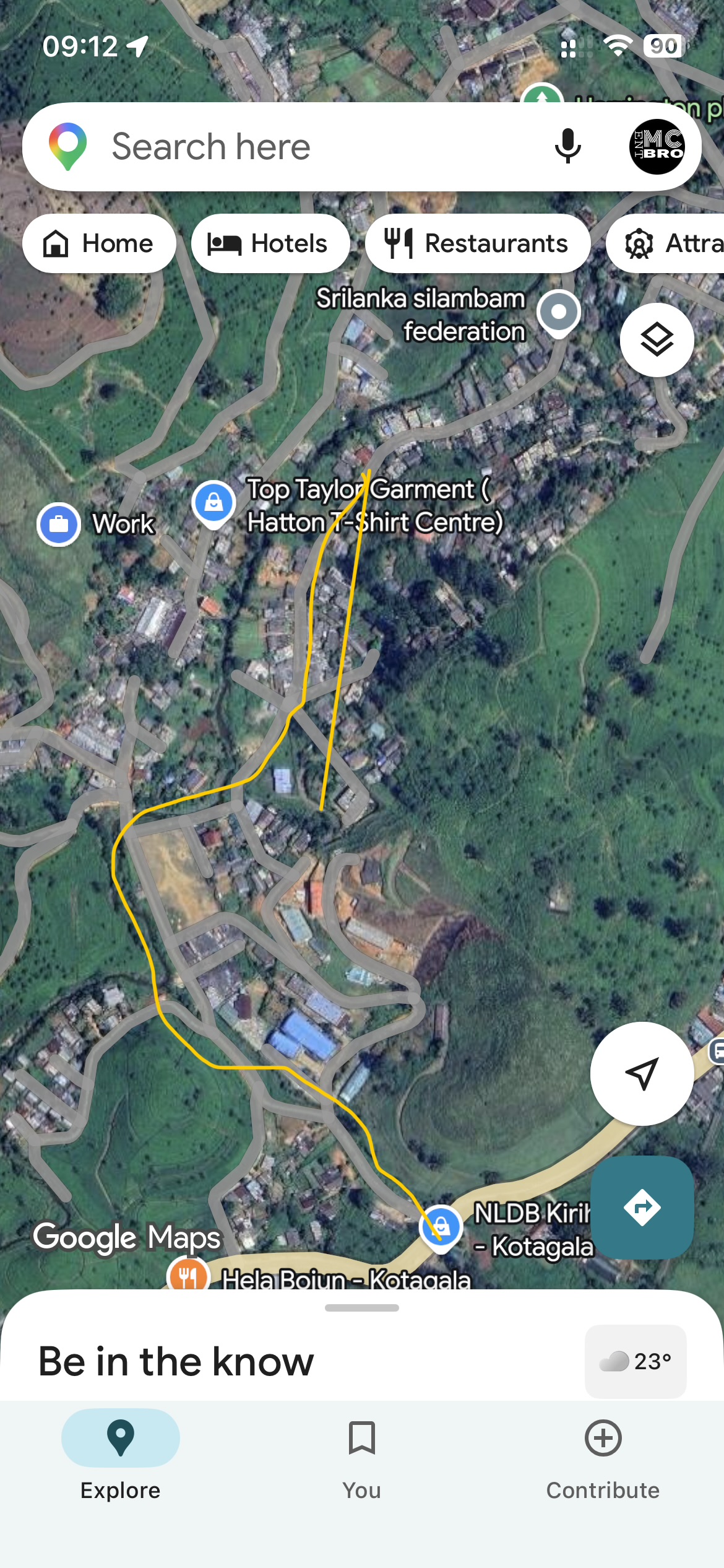 Residential Land for Sale in Kotagala