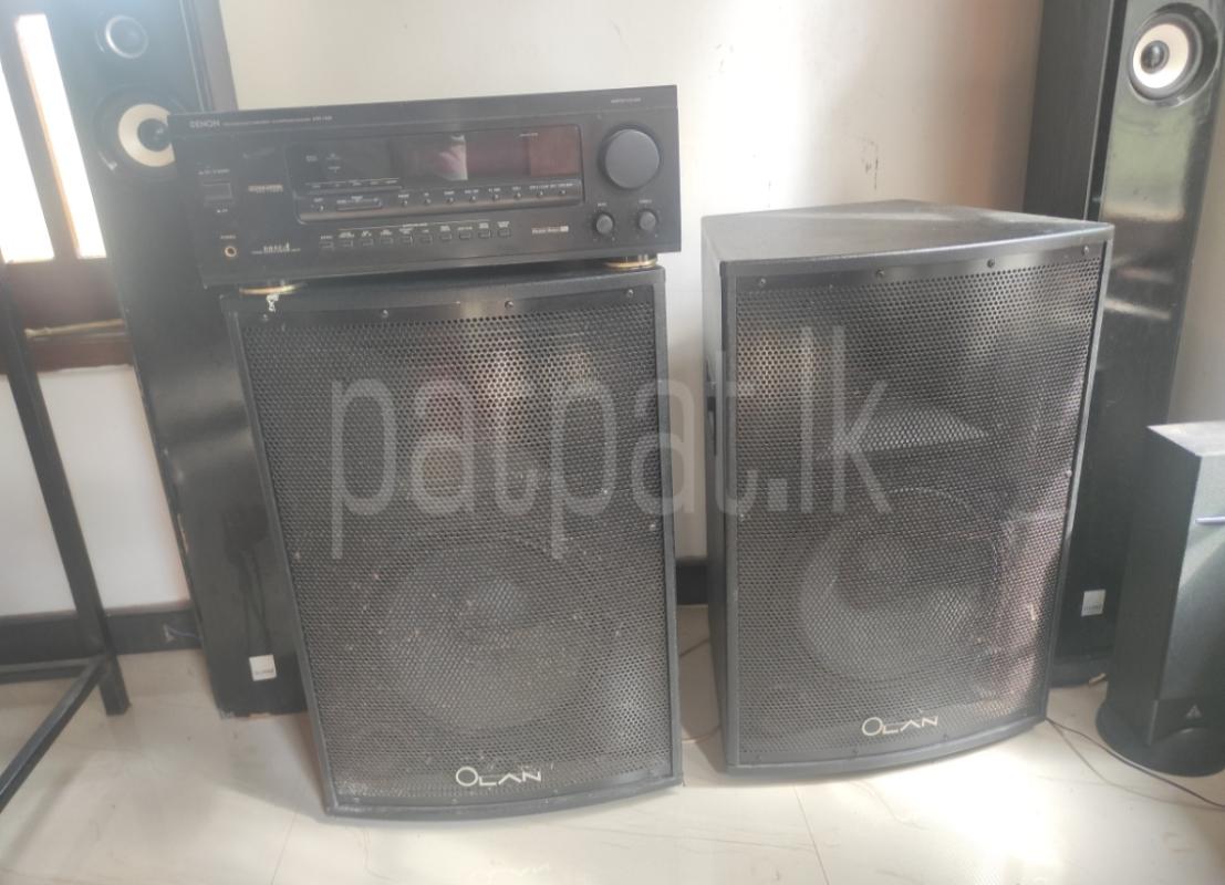 Speakers and Denon japanese amp