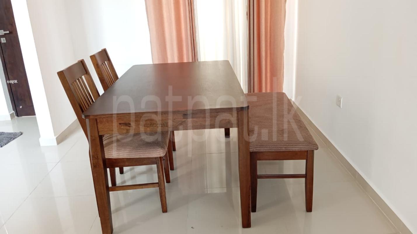 Damro Caplin Dining Suite with Table, Chairs & Bench ads-image-1