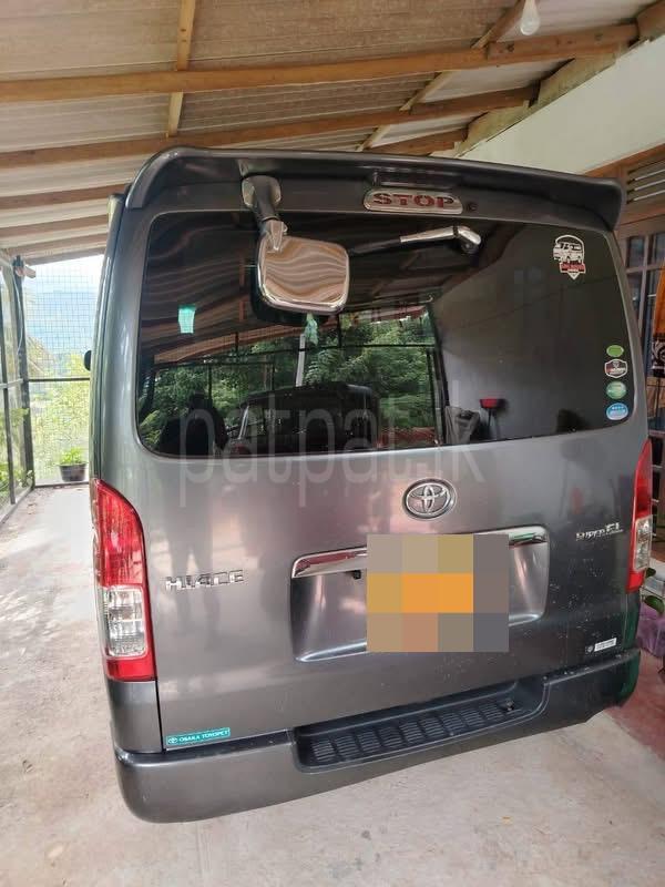 Toyota Hiace 2011 - மறுசீரமைக்கப்பட்டது வேன் sale in Sri Lanka - patpat.lk