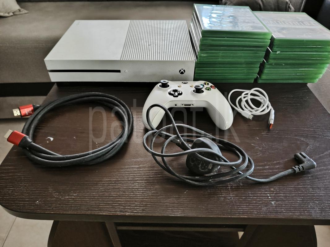 X box one s 1tb with games