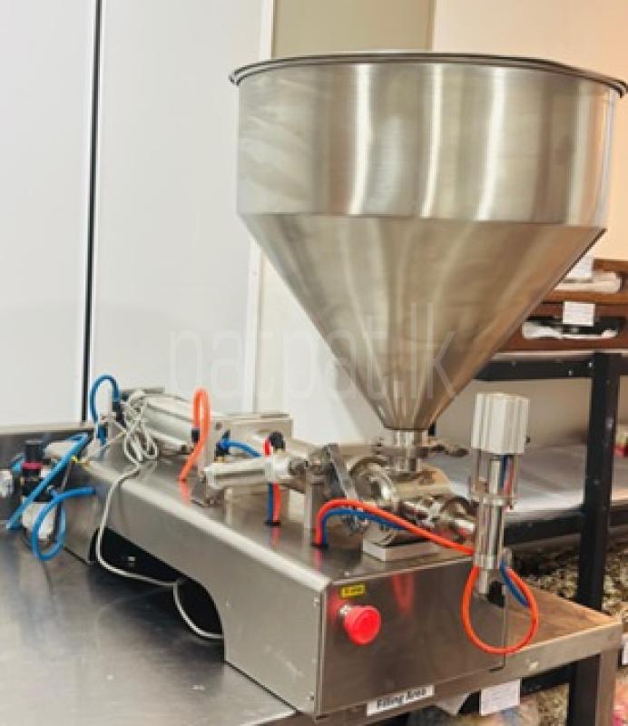 50-500ML SINGLE HEAD CREAM/PASTE FILLNG MACHINE WITH HOPPER