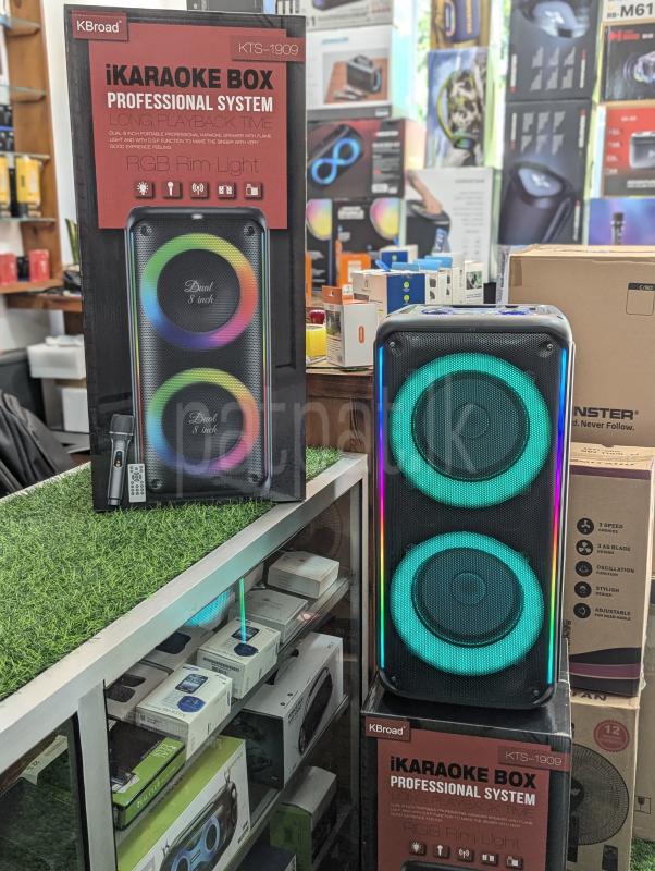 KTS-1909 High Power Outdoor Ikaraoke Box Speakers