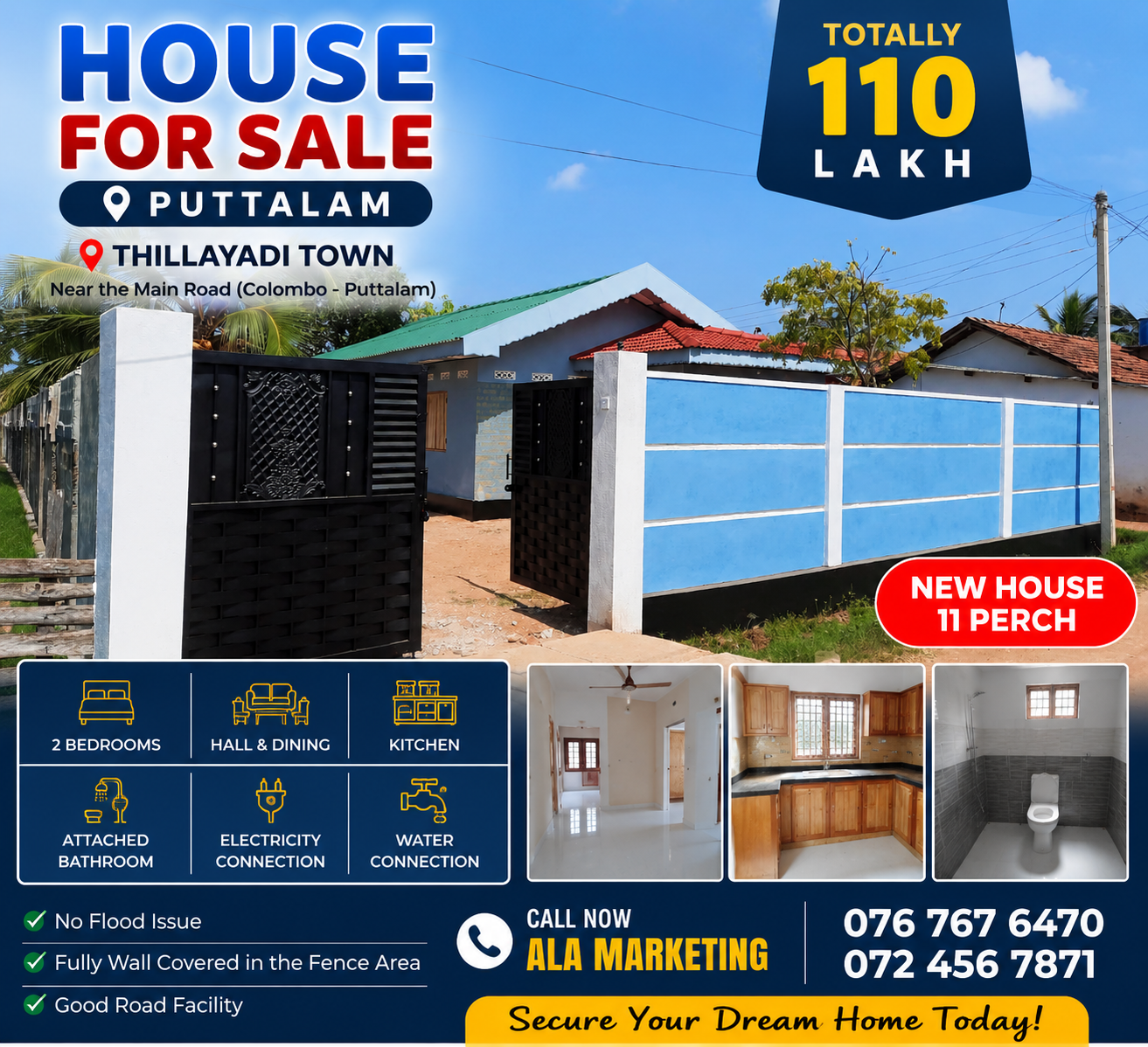 House for Sale in Puttalam