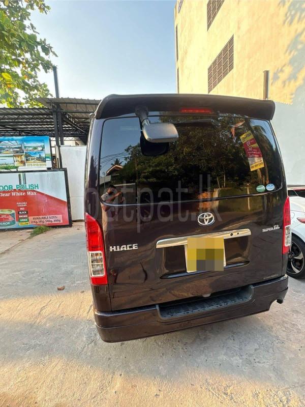 Toyota Hiace 2015 - Used Van sale in Sri Lanka - patpat.lk