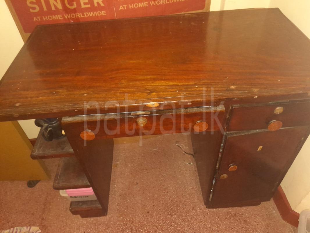 Teak Wooden Study Table ads-image-1
