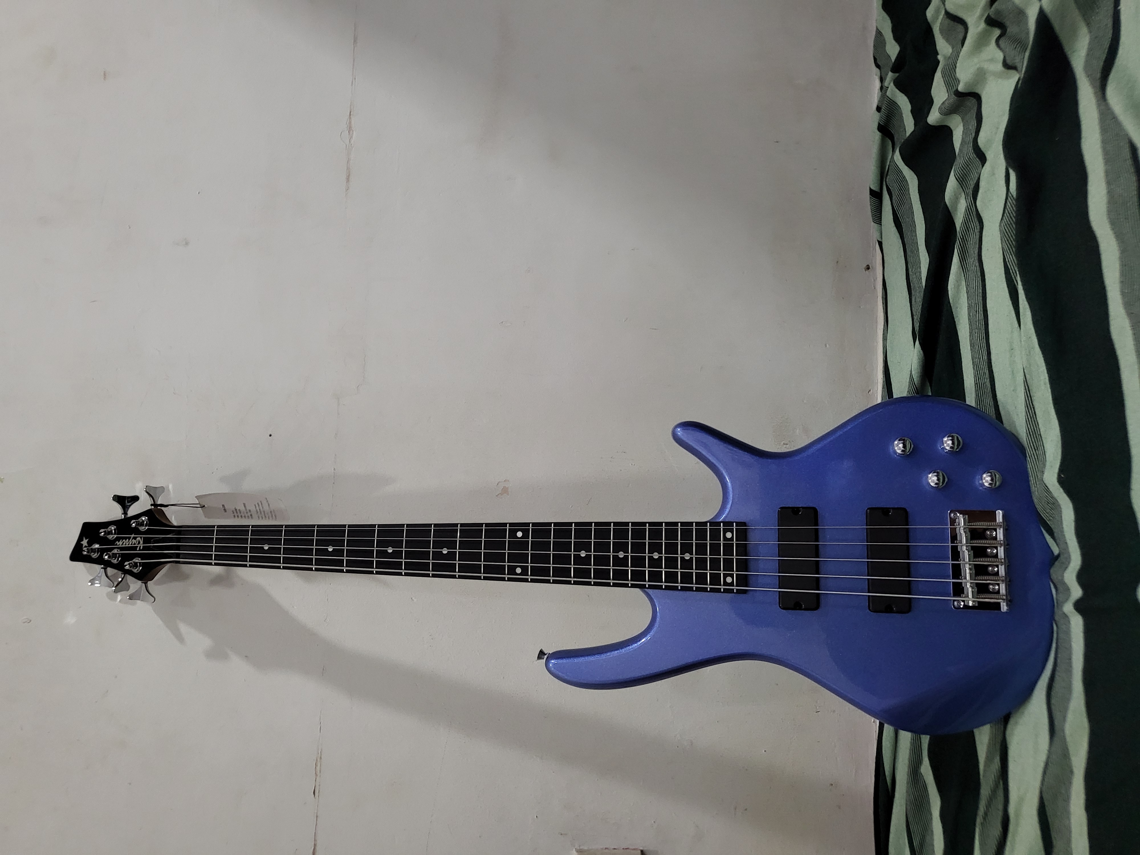 5 String Bass Guitar (Kaysen KIB-205 electric guitar,)