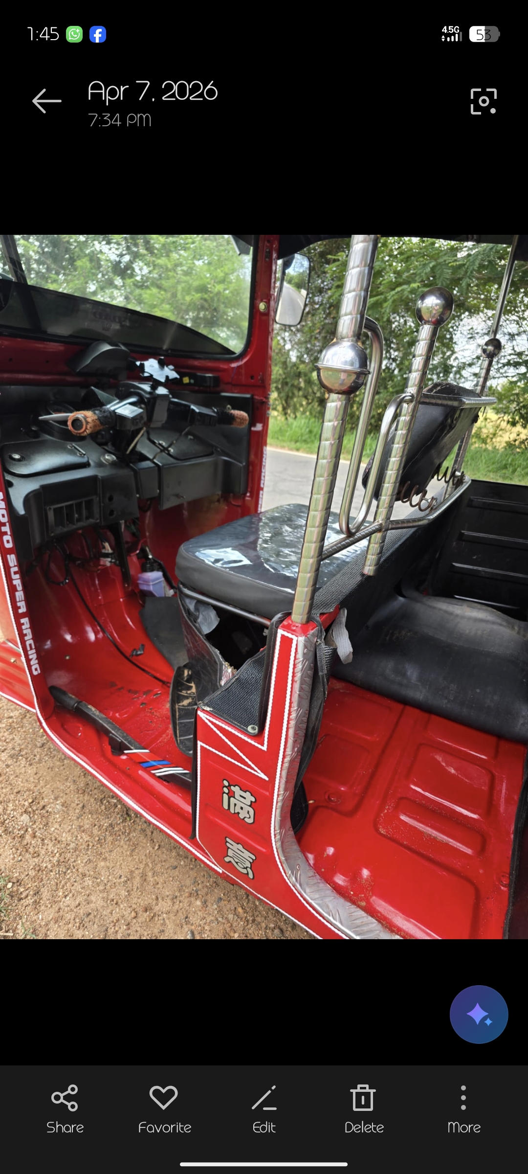 Bajaj Three Wheel 2015 - භාවිතා කරන ලද ත්‍රිරෝද රථය sale in Sri Lanka - patpat.lk