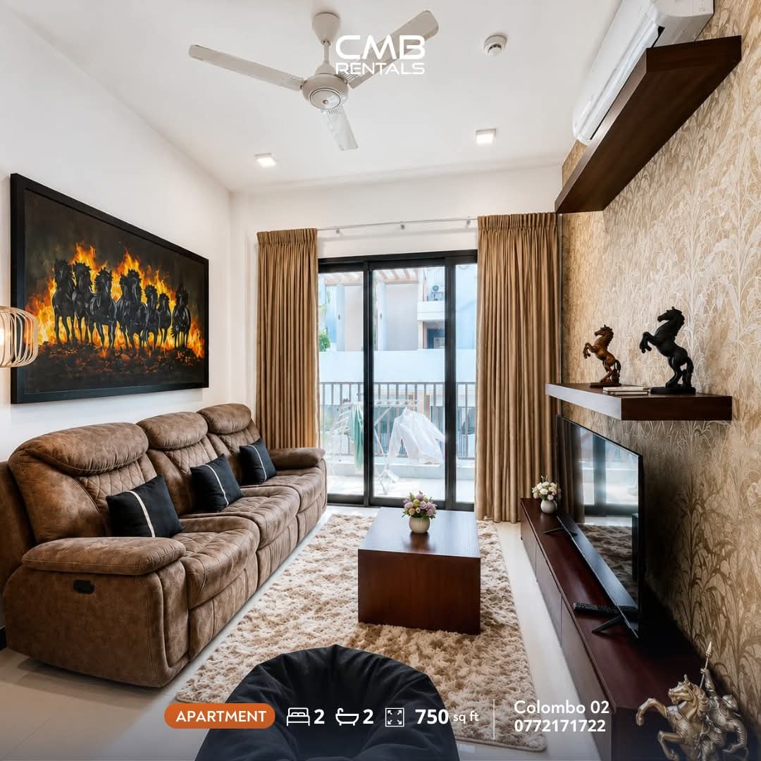 Luxury Apartment for Rent in Slave Island (Colombo 02)