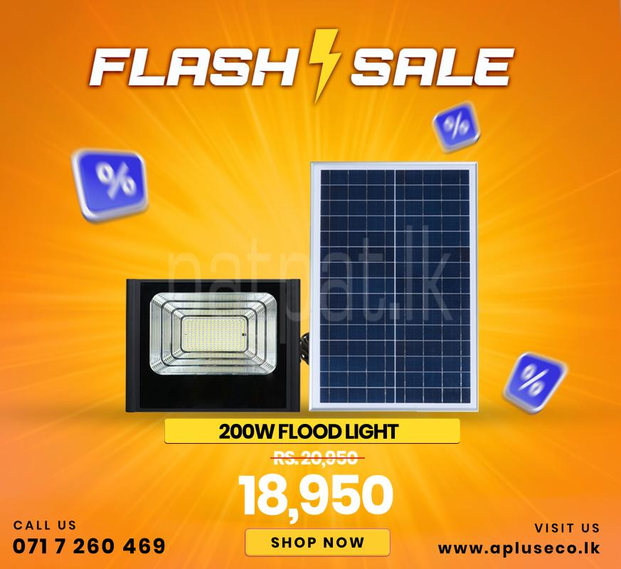 SOLAR FLOOD LIGHT ads-image-1