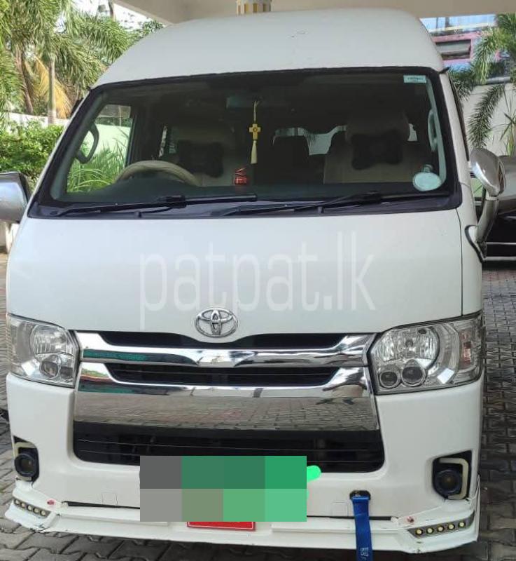 Toyota Hiace 2012 - பயன்படுத்தப்பட்டது வேன் sale in Sri Lanka - patpat.lk
