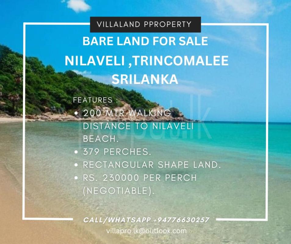 Commercial Land for Sale in Nilaveli ads-image-1