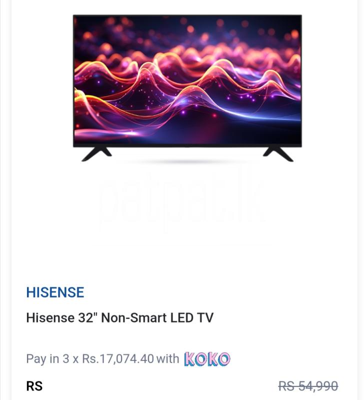 Hisense 32" Non-Smart LED TV ads-image-1