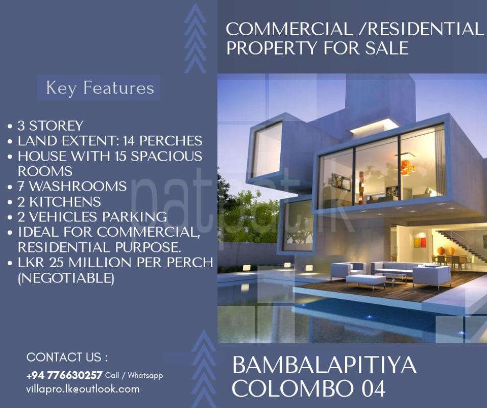 Commercial Land for Sale in Bambalapitiya (Colombo 04) ads-image-1