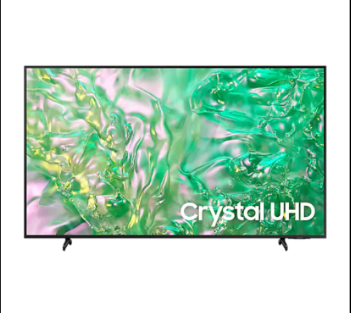 SAMSUNG 65” DU8000 4K UHD CRYSTAL SMART TV