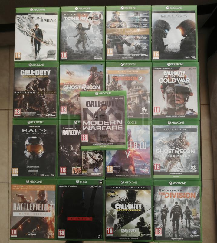 X box one s 1tb with games