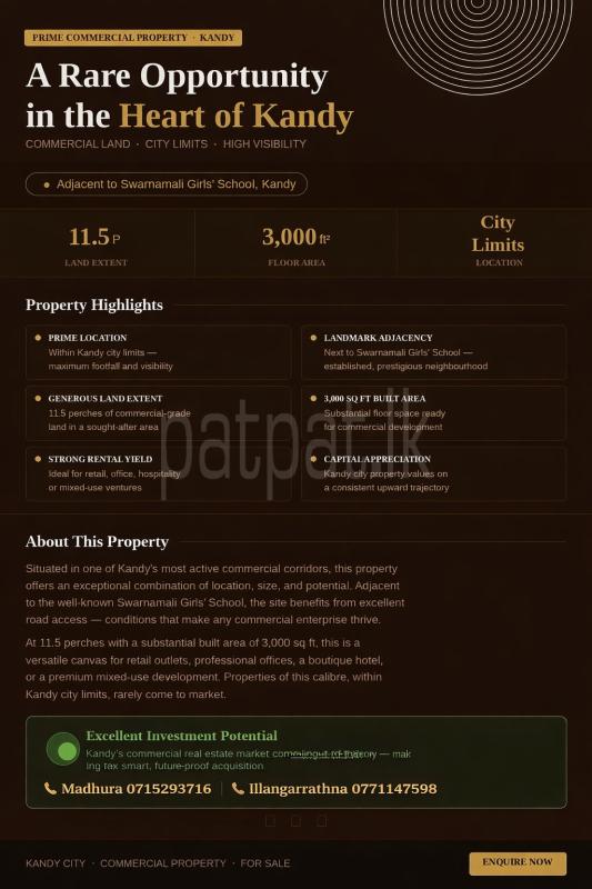 Building for Sale in Kandy