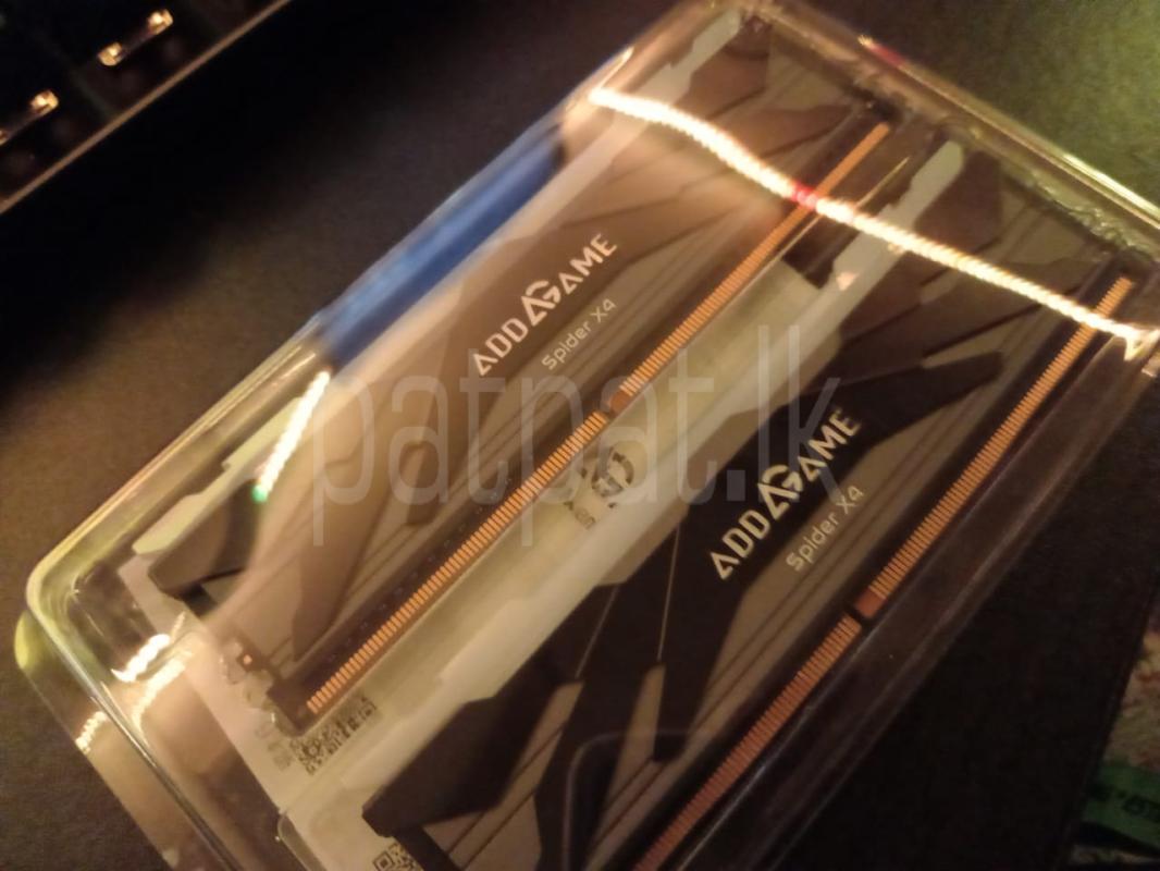 16GB ADDLINK SPIDER X4 (SX4) RGB DDR4 – 3200MHz RAM Memory Kit (8×2)