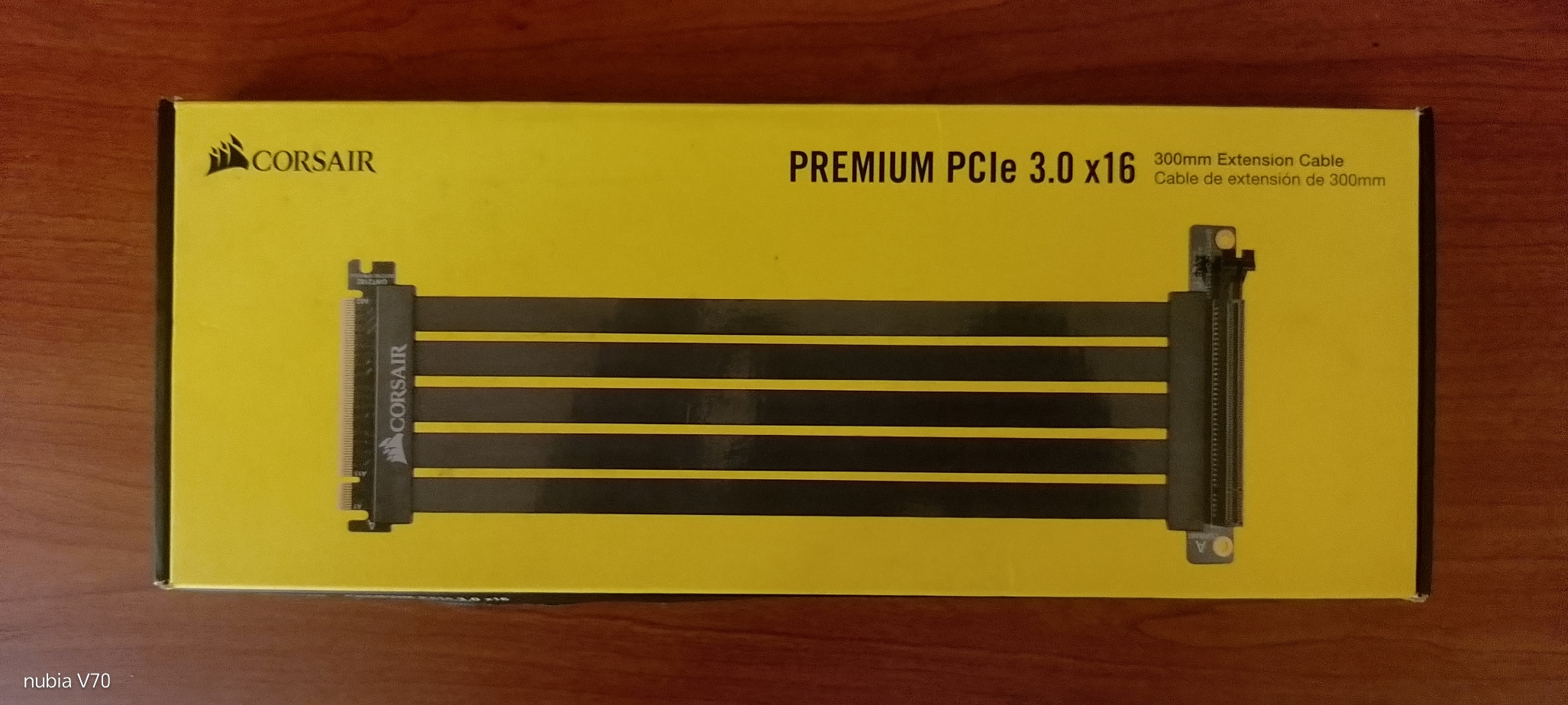 Corsair Pcie 3.0 X 16 Extention VGA Riser Cable