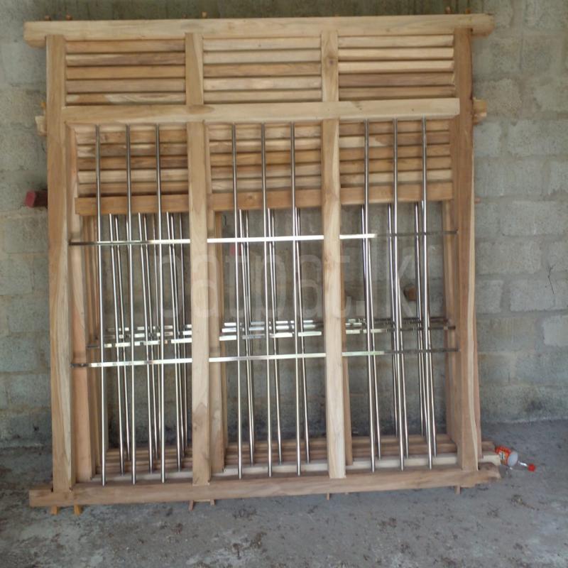 Teak wood window  frames