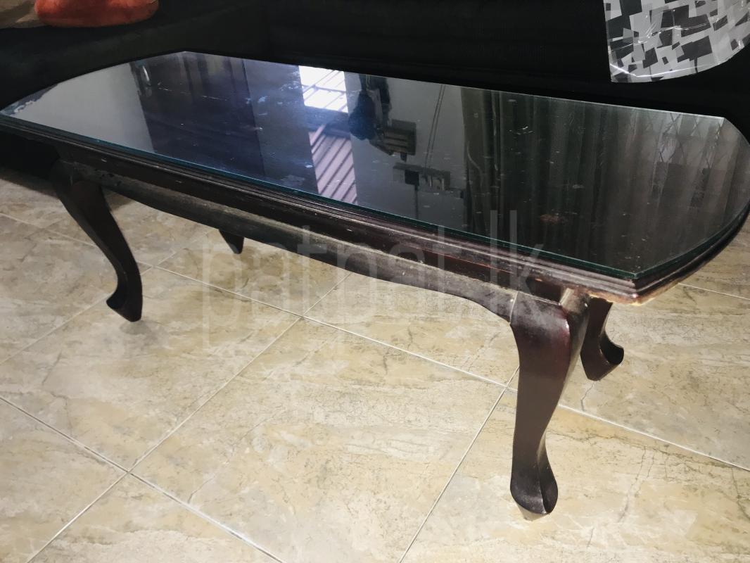 Coffee Table with Glass