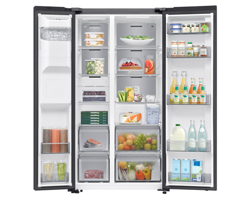 Side by Side No Frost Inverter 660 Ltr