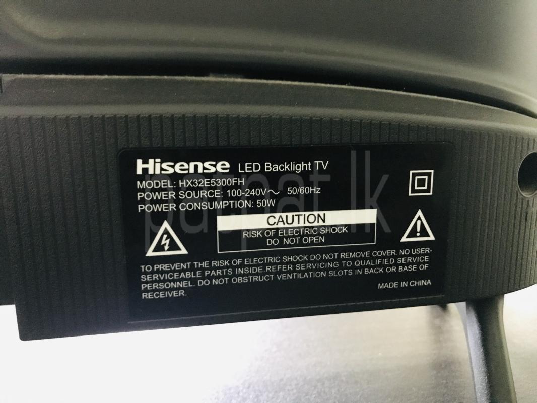 Hisense 32" LED Backlight TV