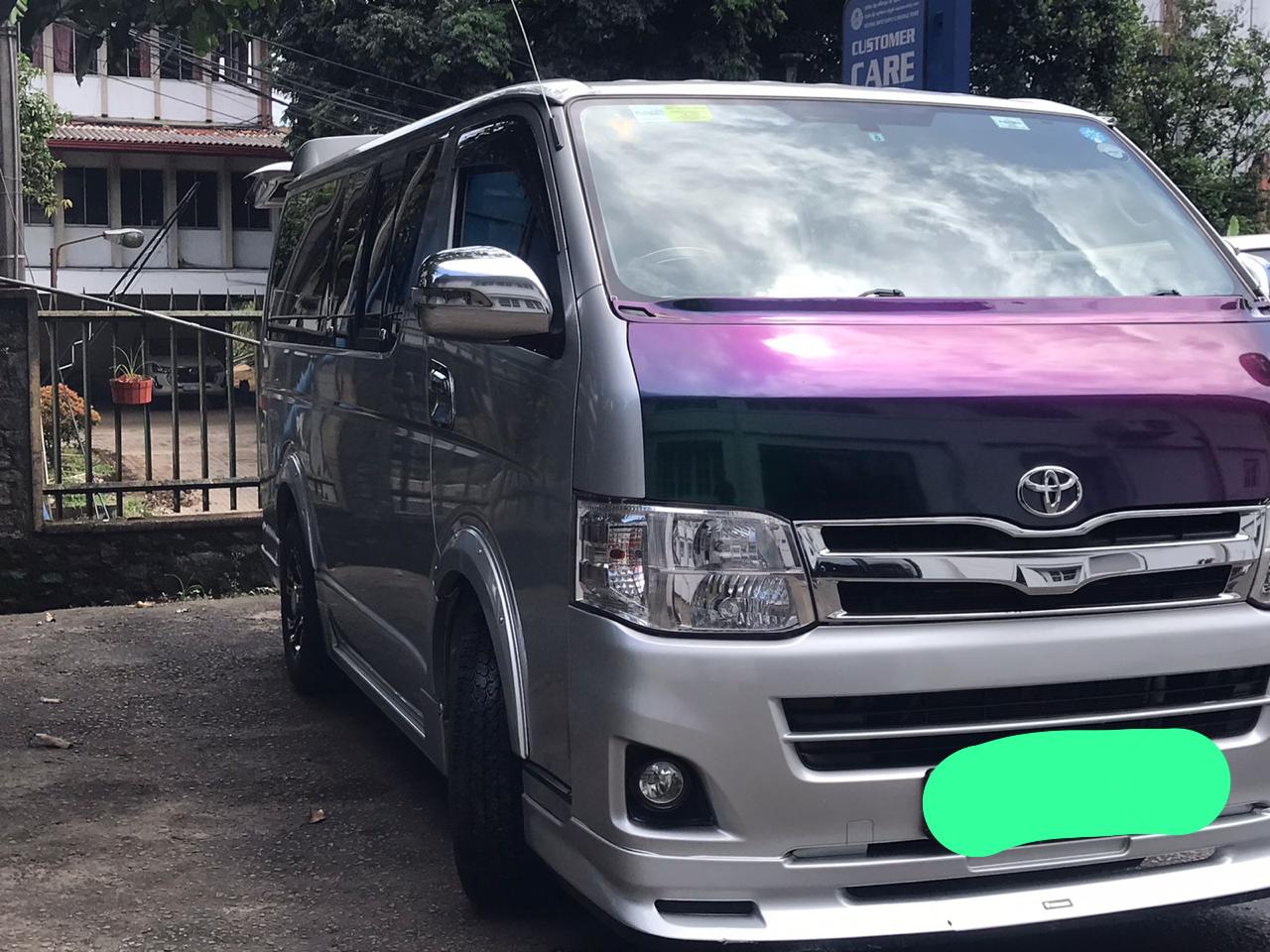 Toyota Hiace 2012 - பயன்படுத்தப்பட்டது வேன் sale in Sri Lanka - patpat.lk