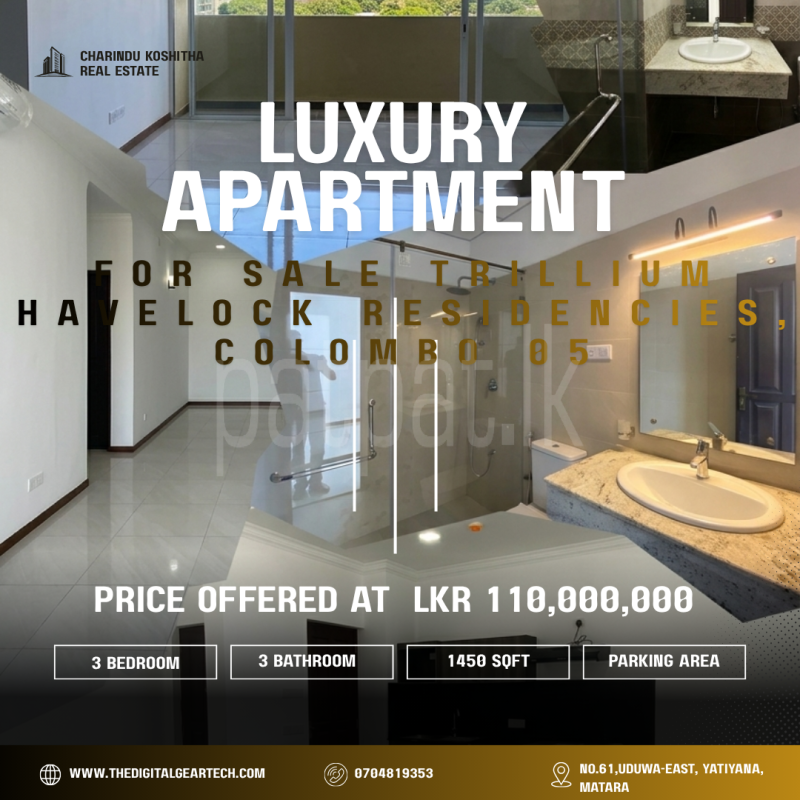 Unfurnished Apartment for Sale in Narahenpita (Colombo 05)