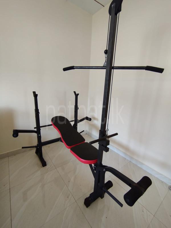Brand new Multifunctional  Latpull down  weight machine & dumbbells