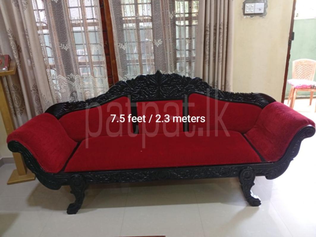 Burma Teak Couch 7' ads-image-1