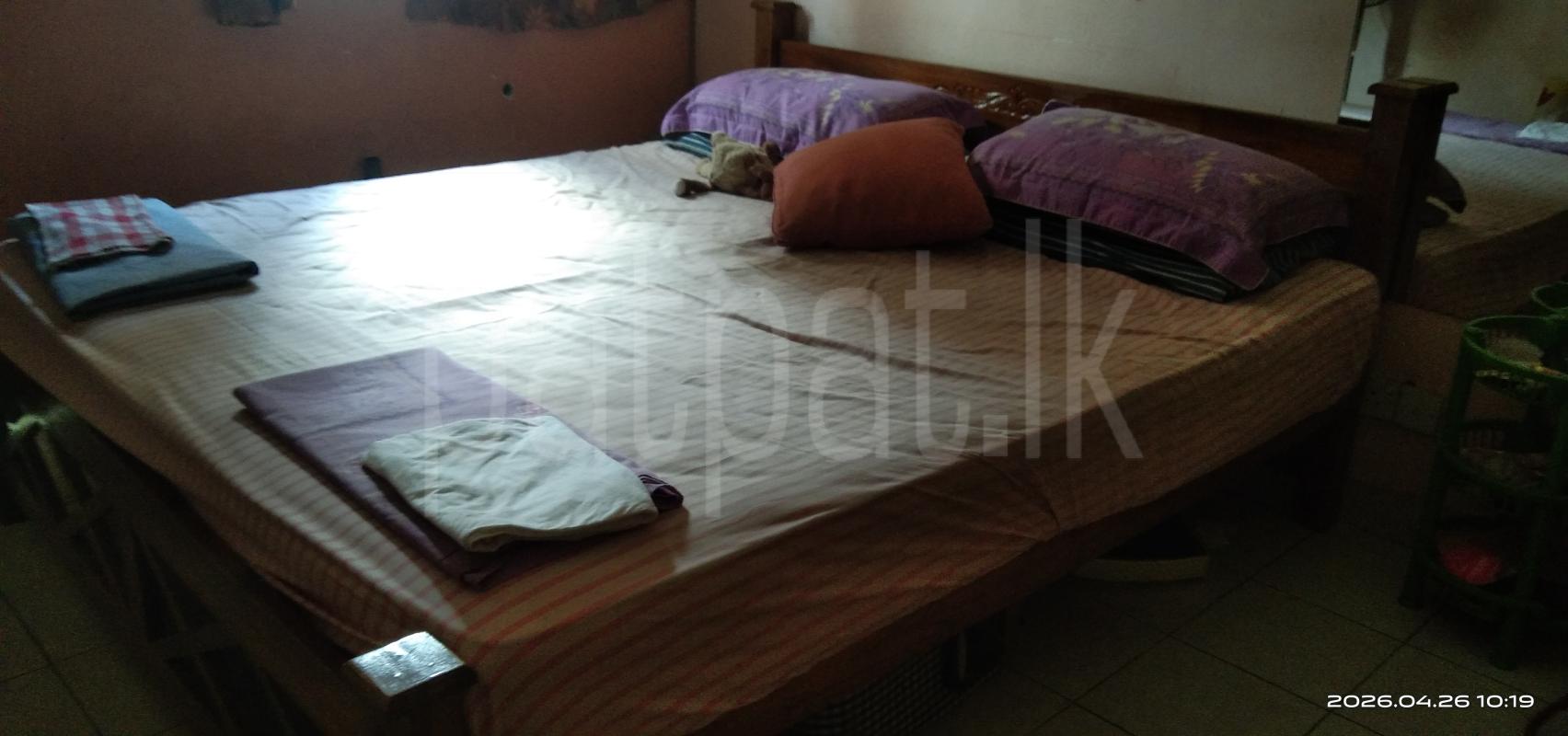 Teak King Size Bed for Sale.  No Metress.