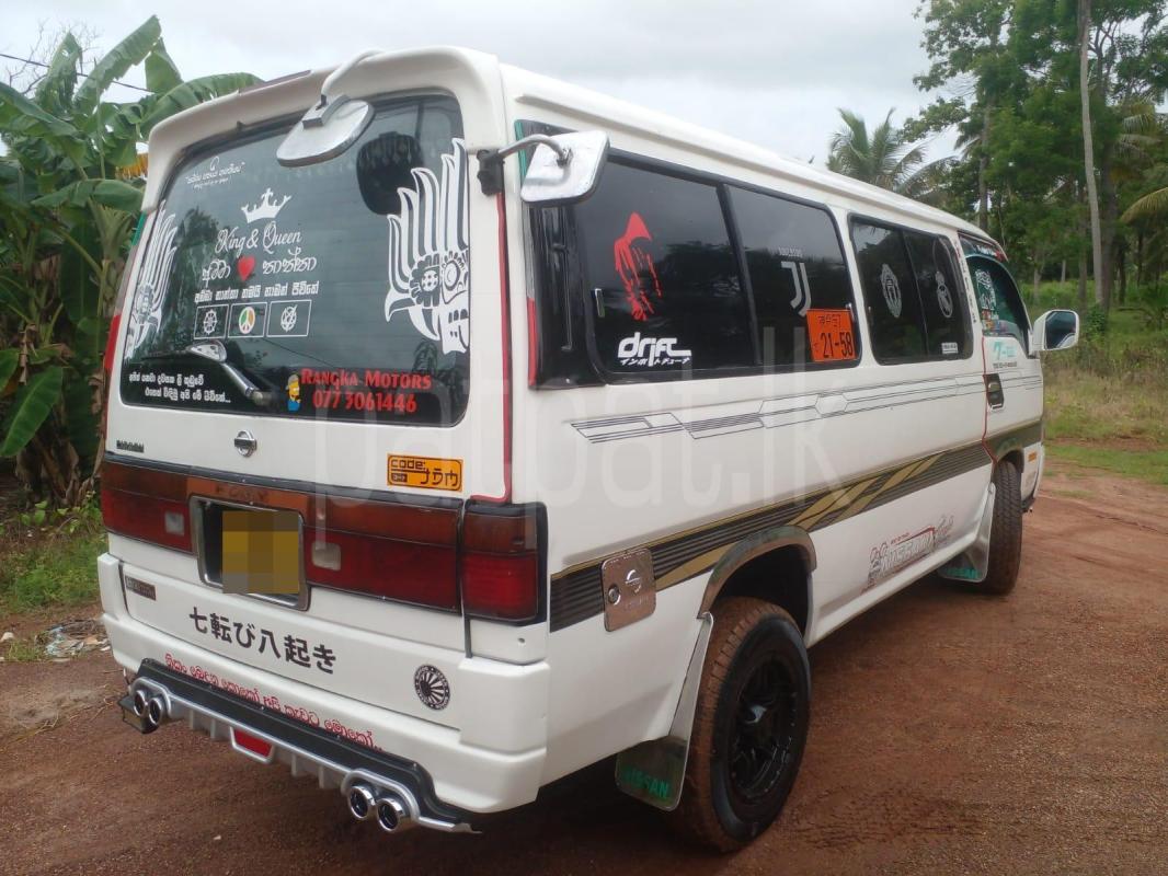 Nissan Caravan 1987 - பயன்படுத்தப்பட்டது வேன் sale in Sri Lanka - patpat.lk