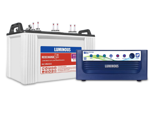 Luminous Eco Volt + 1050 with Red Charge RC15000 150Ah