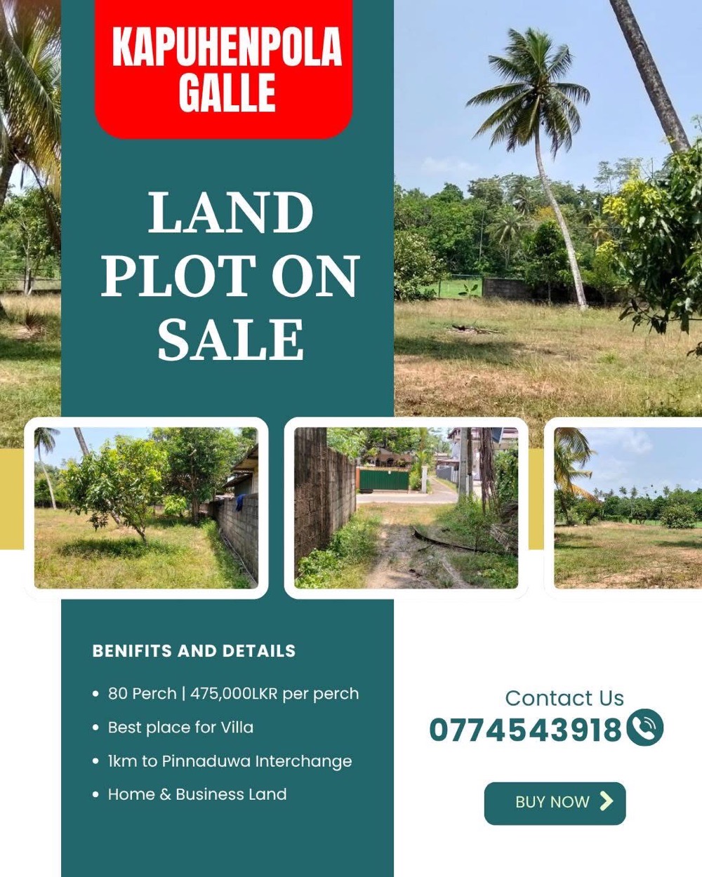 Residential Land for Sale in Galle ads-image-1