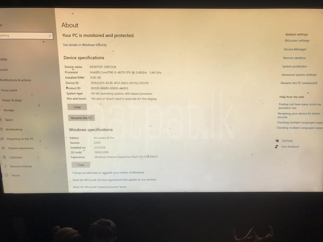 I5 4th Gen Full Set Gaming Pc