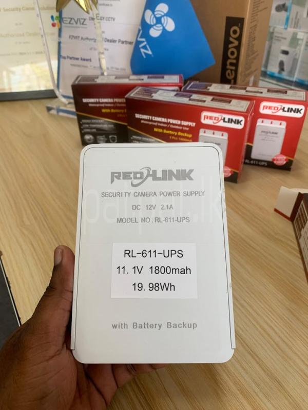 RedLink CCTV Power Supply 12V 2.1A with Battery Backup ads-image-1