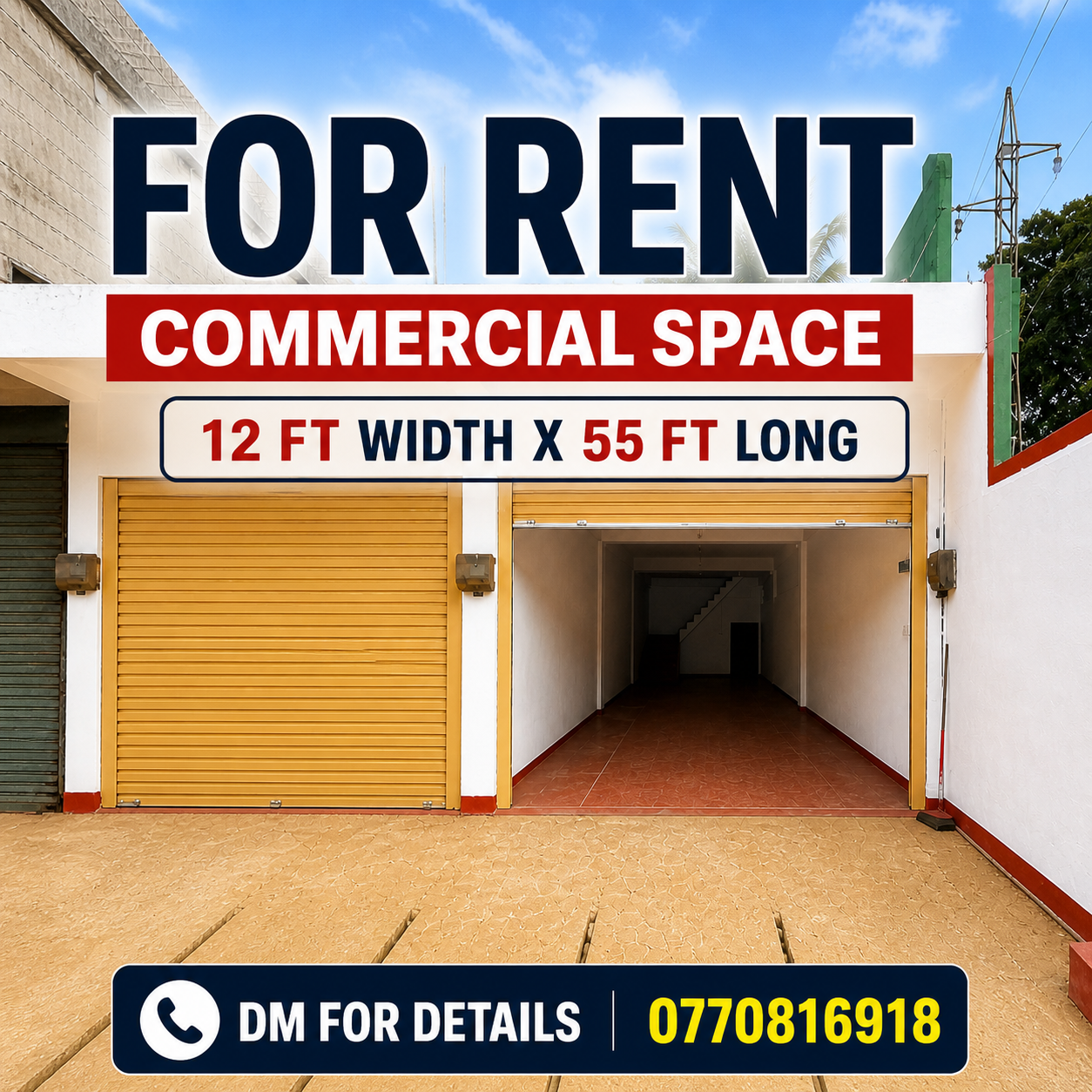 Shop for Rent in Gampola